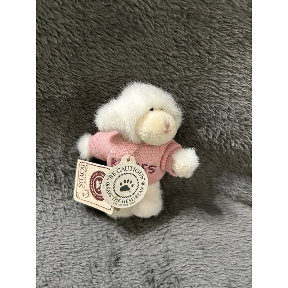 Boyds Other - Boyd's Bear Mini Lamb Puckerup "Kisses"